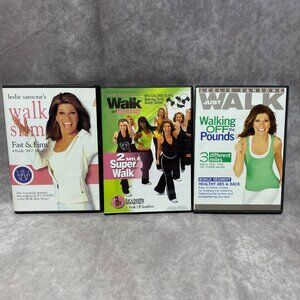 Leslie Sansone’s 4-disc DVD Set Walk At Home Exercise